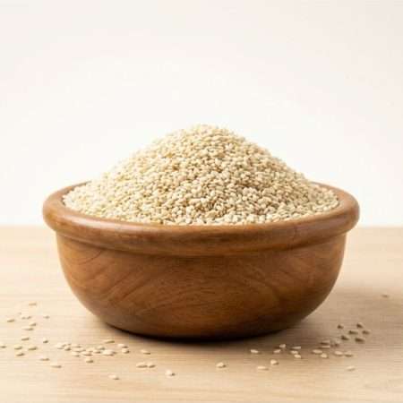 Bharat Masala White Sesame Seeds (Til) – Whole Sesame Seeds