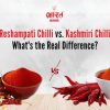 Reshampati Chilli vs. Kashmiri Chilli