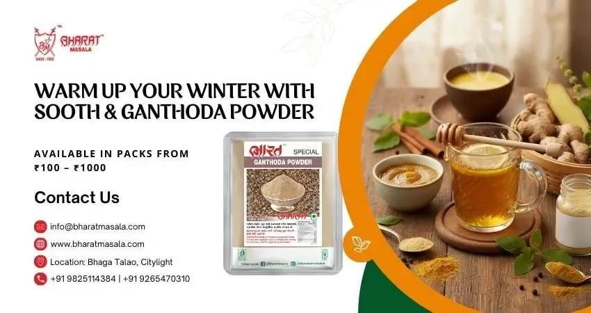 Easy Ways to Add Sooth & Ganthoda Powder to Your Diet This Winter