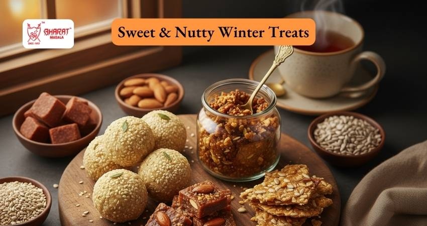 Sweet & Nutty: Using Jaggery, Almonds & Seeds in Winter Treats
