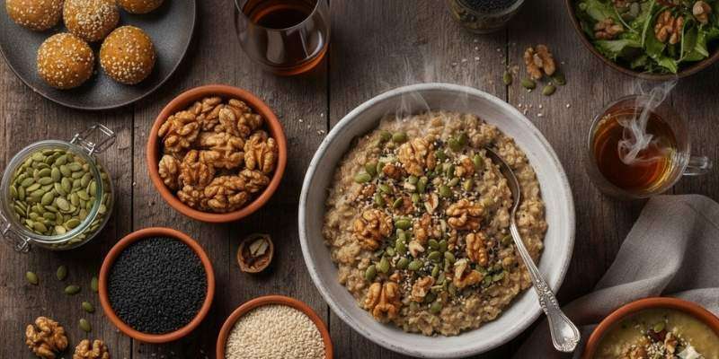 Spice Up Your Immunity: Nutritional Benefits of Sesame, Pumpkin Seeds & Walnuts This Monsoon
